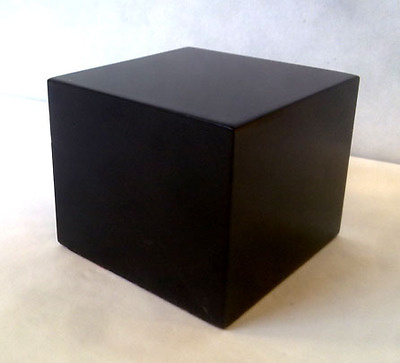 WOOD BASE BLOCK 6x6 Black 