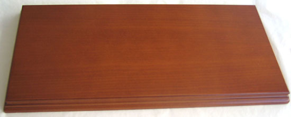 Peana ovalada de madera 18 x 12 cm - MANUALIDADES TRASGU