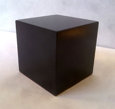 WOOD BASE BLOCK 5x5 Black 