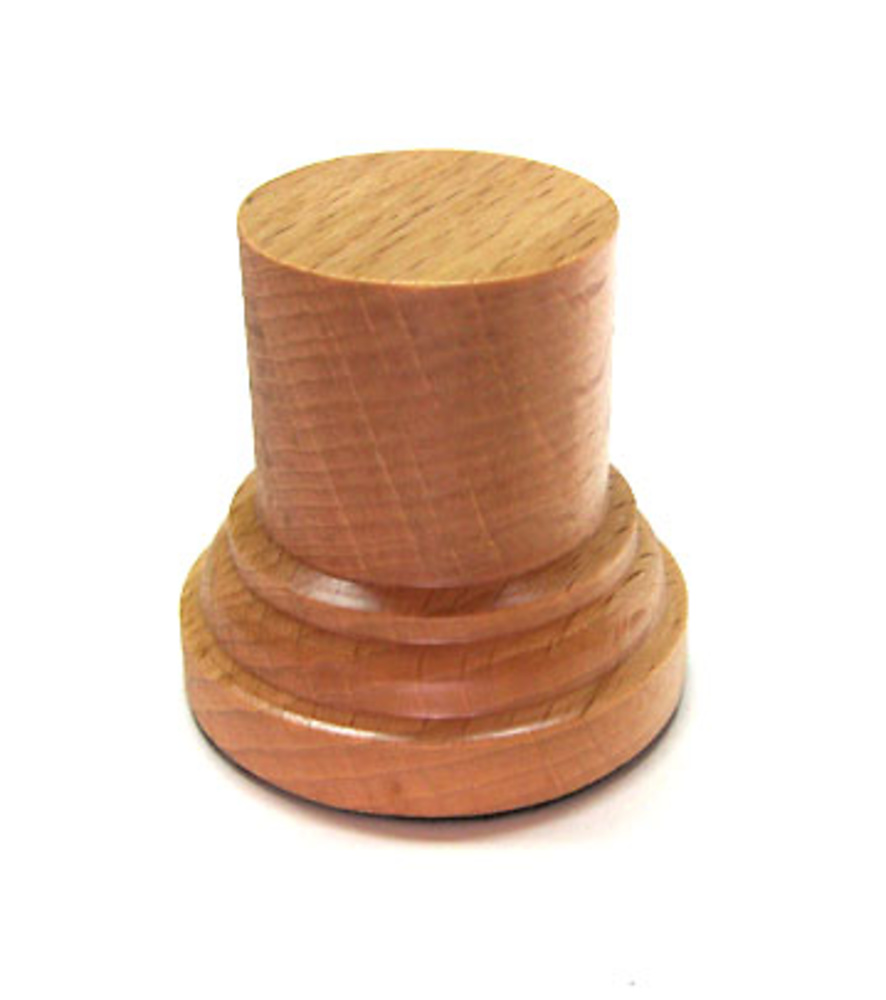 WOODEN BASE/STAND Round 3,5cm Beech 