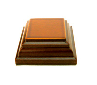 PEANA Cuadrada 3x3 Negro - Peanas de madera para modelismo, Peanas en DM  para miniaturas/warhammer 