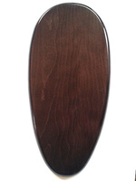 WOODEN BASE Pear-shaped 50x24